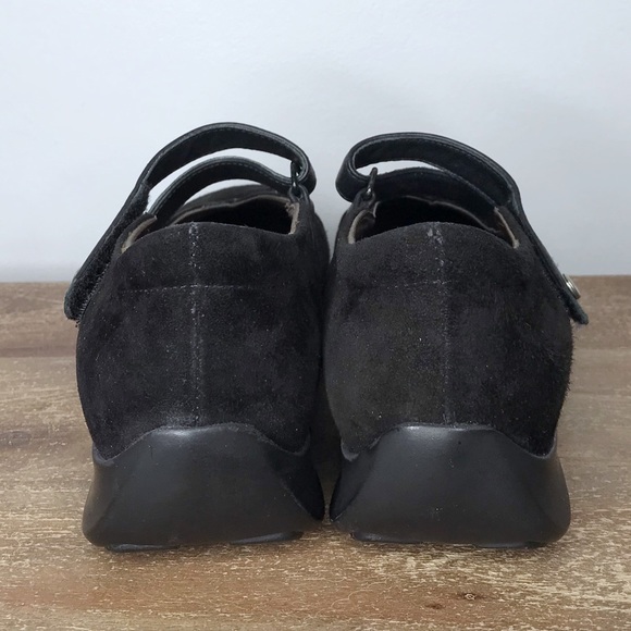 NEW WOLKY Black Suede Passion Mary Jane walking shoe 37 6 - Picture 7 of 10